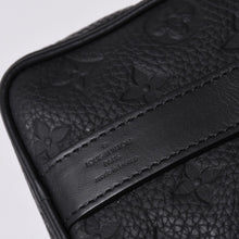 画像をギャラリービューアに読み込む, 極美品 LOUIS VUITTON ルイヴィトン キーポル バンドリエール25 ショルダーバッグ ハンド ブラック モノグラム アンプラント M20900 中古 4a001526