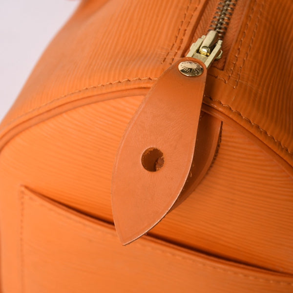 Very good condition LOUIS VUITTON Speedy 25 handbag M5903H Epi leather orange gold hardware used 4a001155