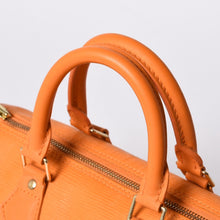 画像をギャラリービューアに読み込む, 極美品 LOUIS VUITTON ルイヴィトン スピーディ25 ハンドバッグ M5903H エピレザー オレンジ ゴールド金具 中古 4a001155