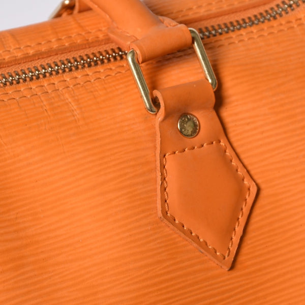 Very good condition LOUIS VUITTON Speedy 25 handbag M5903H Epi leather orange gold hardware used 4a001155