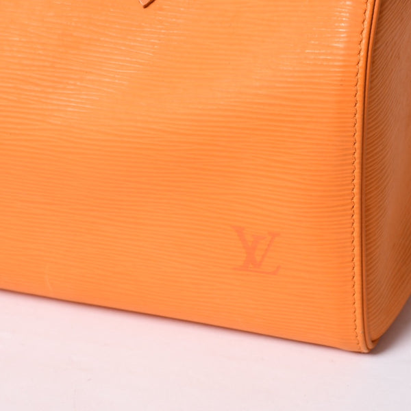 Very good condition LOUIS VUITTON Speedy 25 handbag M5903H Epi leather orange gold hardware used 4a001155
