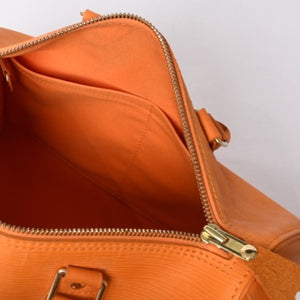 Very good condition LOUIS VUITTON Speedy 25 handbag M5903H Epi leather orange gold hardware used 4a001155