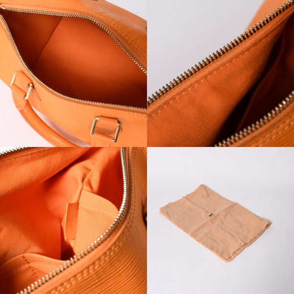 Very good condition LOUIS VUITTON Speedy 25 handbag M5903H Epi leather orange gold hardware used 4a001155
