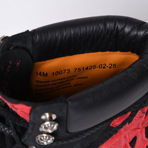 New and unused CHROME HEARTS × Timberland 6 inch boots 10073 Size 14M Cross patch 12 patches Used 4a001330