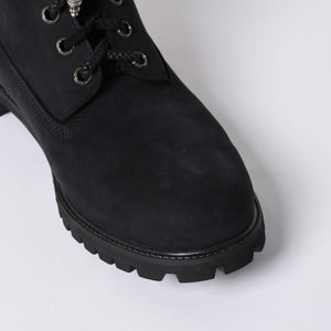 New and unused CHROME HEARTS × Timberland 6 inch boots 10073 Size 14M Cross patch 12 patches Used 4a001330