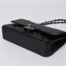 画像をギャラリービューアに読み込む, 極美品 CHANEL シャネル マトラッセ25 Wフラップ Wチェーンショルダーバッグ 14番台 キャビアスキン シルバー金具 中古 4a001340