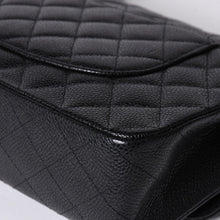 画像をギャラリービューアに読み込む, 極美品 CHANEL シャネル マトラッセ25 Wフラップ Wチェーンショルダーバッグ 14番台 キャビアスキン シルバー金具 中古 4a001340