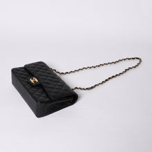 画像をギャラリービューアに読み込む, 極美品 CHANEL シャネル マトラッセ25 Wフラップ Wチェーンショルダーバッグ 10番台 キャビアスキン ゴールド金具 中古 4a001339
