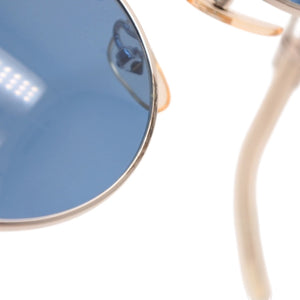 Jean Paul Gaultier ジャンポール ゴルチェ サングラス アイウェア 56-0104 シルバー ブルー クリア プラスチック メタル 美品 中古 4a001344