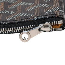 画像をギャラリービューアに読み込む, 極美品 ゴヤール GOYARD クラッチバッグ ハンドバッグ セナMM 黒 ブラック/PVC/レザー トップファスナー コーティングキャンバスボディ美品