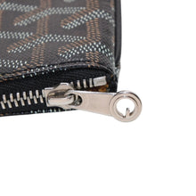 画像をギャラリービューアに読み込む, 極美品 ゴヤール GOYARD クラッチバッグ ハンドバッグ セナMM 黒 ブラック/PVC/レザー トップファスナー コーティングキャンバスボディ美品