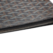 画像をギャラリービューアに読み込む, 極美品 ゴヤール GOYARD クラッチバッグ ハンドバッグ セナMM 黒 ブラック/PVC/レザー トップファスナー コーティングキャンバスボディ美品