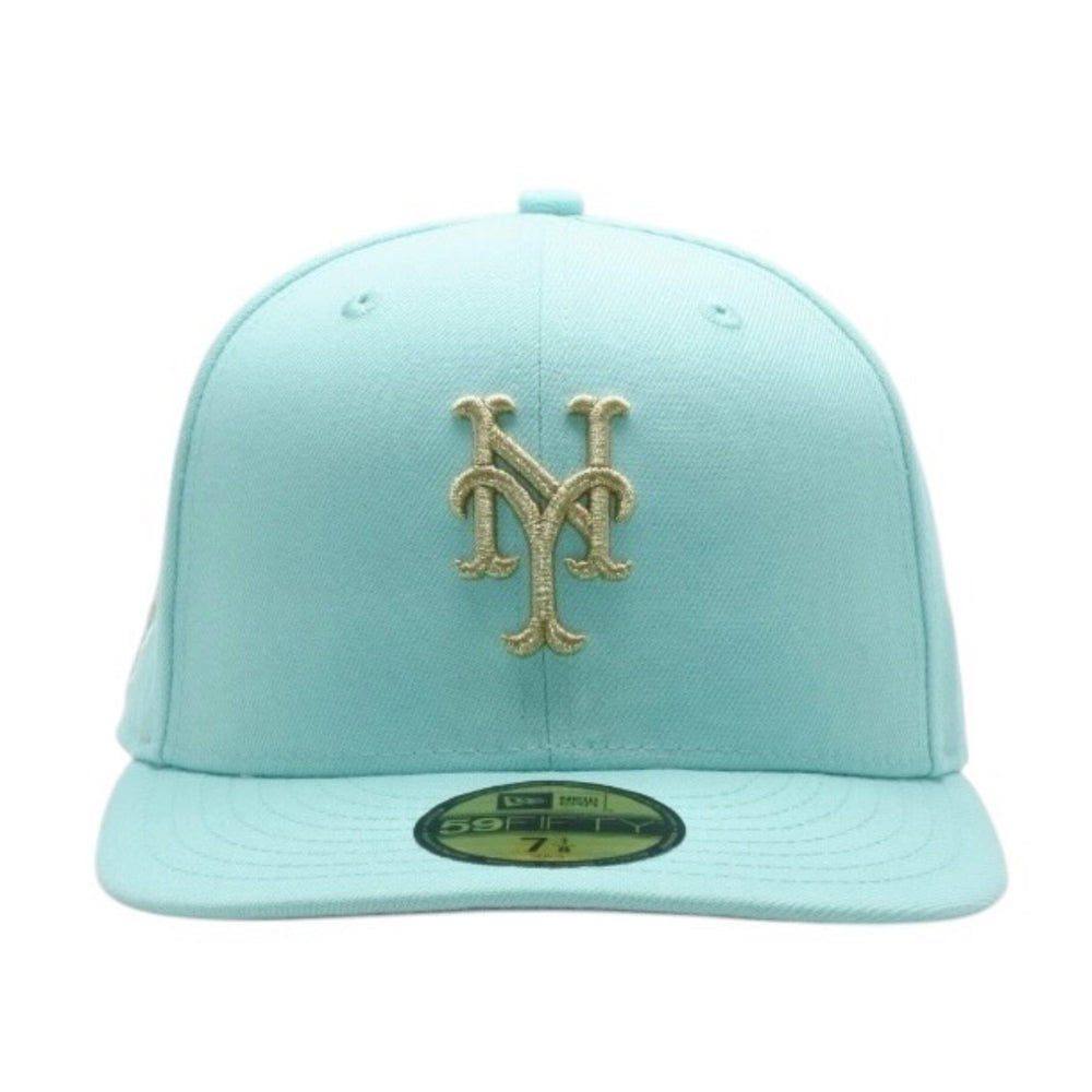 新品未使用 NEWERA ニューエラ 5950 NEYMETCO 50TH BLUTINT UV GRY 59FIFTY ライトブルー 7 1/8サイズ ニューヨークメッツ 中古 4a001309