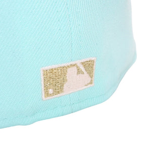 New and unused NEWERA New Era 5950 NEYMETCO 50TH BLUTINT UV GRY 59FIFTY Light Blue 7 1/8 size New York Mets Used 4a001309