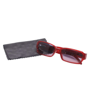 Very Good Condition CHANEL Sunglasses Eyewear 5060-B c.722/12 Size 55□16 135 Coco Mark Rhinestone Clear Red Used 4a001353