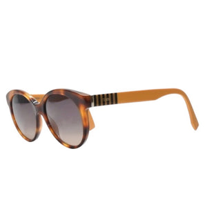 FENDI フェンディ サングラス アイウェア FF0013/S 7TAR4 サイズ53□18 140 べっ甲カラー イエロー 美品 中古 4a001349