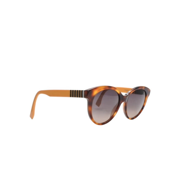 FENDI フェンディ サングラス アイウェア FF0013/S 7TAR4 サイズ53□18 140 べっ甲カラー イエロー 美品 中古 4a001349