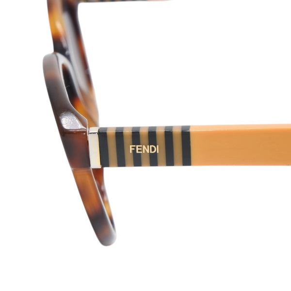 FENDI フェンディ サングラス アイウェア FF0013/S 7TAR4 サイズ53□18 140 べっ甲カラー イエロー 美品 中古 4a001349