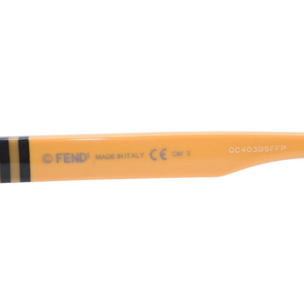 FENDI フェンディ サングラス アイウェア FF0013/S 7TAR4 サイズ53□18 140 べっ甲カラー イエロー 美品 中古 4a001349