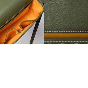 Like new GOYARD Belvedere PM Bag Shoulder Bag 24 Years Limited Limited Color Khaki PVC Coated Canvas Leather Used 4a001236