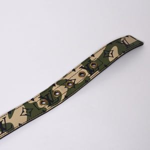 LOUIS VUITTON Belt Suntulle Monogram Moflage Takashi Murakami Size 90 M9646U Gold hardware Good Condition Used 4a001360