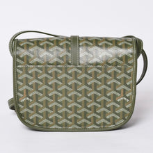画像をギャラリービューアに読み込む, 新品同様 GOYARD ゴヤール ベルヴェデーレ PM バッグ ショルダーバッグ 24年限定 限定カラー カーキ PVCコーティングキャンバス レザー 中古 4a001236