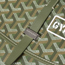 画像をギャラリービューアに読み込む, 新品同様 GOYARD ゴヤール ベルヴェデーレ PM バッグ ショルダーバッグ 24年限定 限定カラー カーキ PVCコーティングキャンバス レザー 中古 4a001236