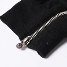 画像をギャラリービューアに読み込む, クロムハーツ CHROME HEARTS トラックジャケット オールドイングリッシュ ダブルジップ ブラック 黒 Sサイズ 美品中古 4a001419
