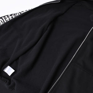 CHROME HEARTS Old English Logo Dagger Zip Zip Up Hoodie Black Good Condition Used 4a001356