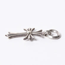 画像をギャラリービューアに読み込む, 極美品 CHROME HEARTS クロムハーツ CH TINY CROSS タイニークロス チャーム ネックレス シルバー925 3.4g 中古 4a001401