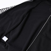 画像をギャラリービューアに読み込む, CHROME HEARTS クロムハーツ Old English Logo オールドイングリッシュロゴ ダガージップ ジップアップ フーディー ブラック 美品 中古 4a001356