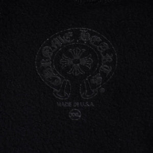 CHROME HEARTS Old English Logo Dagger Zip Zip Up Hoodie Black Good Condition Used 4a001356