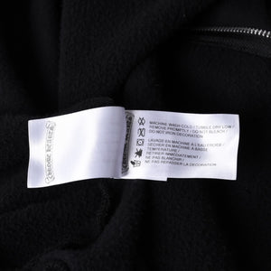 CHROME HEARTS Old English Logo Dagger Zip Zip Up Hoodie Black Good Condition Used 4a001356