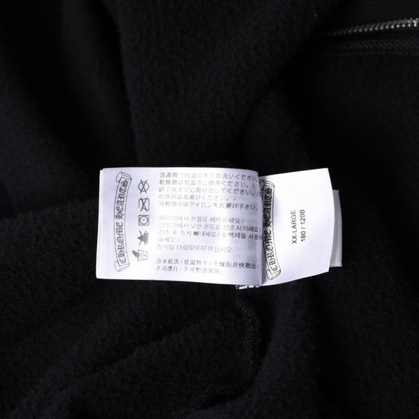 CHROME HEARTS Old English Logo Dagger Zip Zip Up Hoodie Black Good Condition Used 4a001356