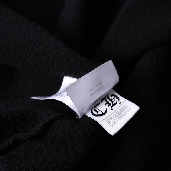 CHROME HEARTS Old English Logo Dagger Zip Zip Up Hoodie Black Good Condition Used 4a001356