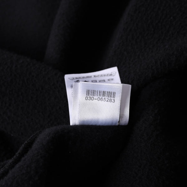 CHROME HEARTS Old English Logo Dagger Zip Zip Up Hoodie Black Good Condition Used 4a001356