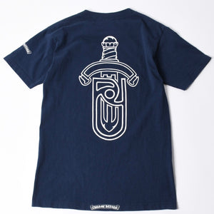 CHROME HEARTS クロムハーツ × UNITED ARROWS OLD DAGGER ユナイテッドアローズ オールド ダガー ネイビー サイズS 美品 中古 4a001424