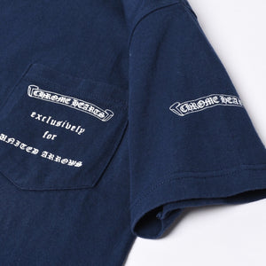 CHROME HEARTS クロムハーツ × UNITED ARROWS OLD DAGGER ユナイテッドアローズ オールド ダガー ネイビー サイズS 美品 中古 4a001424