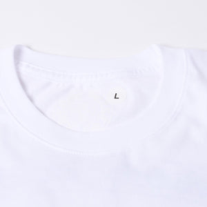 新品未使用品 CHROME HEARTS クロムハーツ 半袖Tシャツ バックスクロールロゴプリント サイズL ホワイト 中古 4a001381