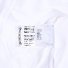 画像をギャラリービューアに読み込む, 新品未使用品 CHROME HEARTS クロムハーツ 半袖Tシャツ バックスクロールロゴプリント サイズL ホワイト 中古 4a001381