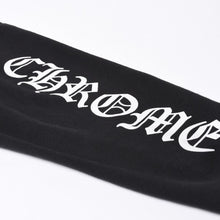 画像をギャラリービューアに読み込む, CHROME HEARTS クロムハーツ Old English Logo オールドイングリッシュロゴ ダガージップ ジップアップ フーディー ブラック 美品 中古 4a001356