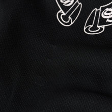 画像をギャラリービューアに読み込む, クロムハーツ CHROME HEARTS トラックジャケット オールドイングリッシュ ダブルジップ ブラック 黒 Sサイズ 美品中古 4a001419