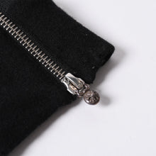 画像をギャラリービューアに読み込む, クロムハーツ CHROME HEARTS トラックジャケット オールドイングリッシュ ダブルジップ ブラック 黒 Sサイズ 美品中古 4a001419
