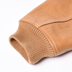 RocaweaR ロカウェア レザージャケット Over size leather blouson Brown ブラウン XLサイズ 美品 中古 4a00369