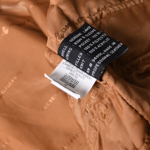 RocaweaR ロカウェア レザージャケット Over size leather blouson Brown ブラウン XLサイズ 美品 中古 4a00369