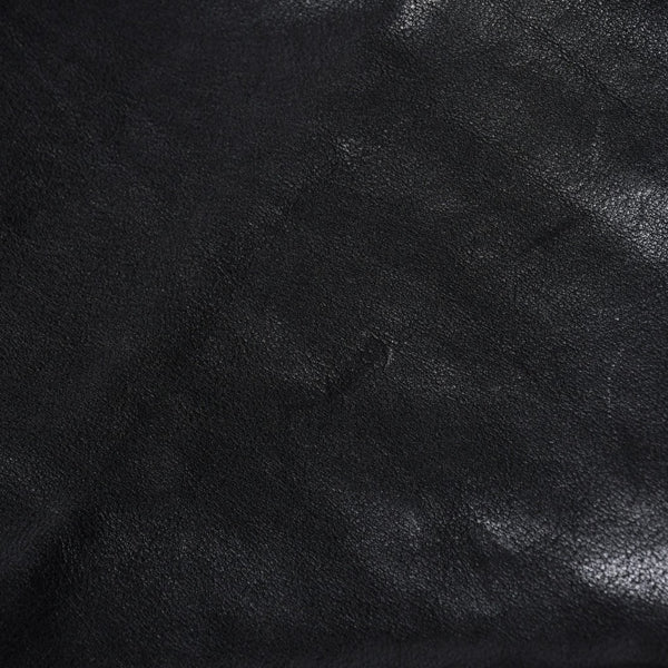PRADA プラダ Black ブラック Leather Jacket レザージャケット Size50 サイズ50 CN 180/100 A 美品 中古 4a000484