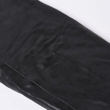 画像をギャラリービューアに読み込む, PRADA プラダ Black ブラック Leather Jacket レザージャケット Size50 サイズ50 CN 180/100 A 美品 中古 4a000484