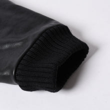 画像をギャラリービューアに読み込む, PRADA プラダ Black ブラック Leather Jacket レザージャケット Size50 サイズ50 CN 180/100 A 美品 中古 4a000484