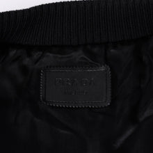 画像をギャラリービューアに読み込む, PRADA プラダ Black ブラック Leather Jacket レザージャケット Size50 サイズ50 CN 180/100 A 美品 中古 4a000484