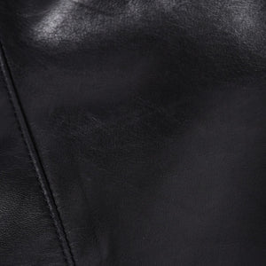 CHROME HEARTS 3B Leather Tailored Jacket Size M Single Cross Ball Button Black Good Condition Used 4a001537